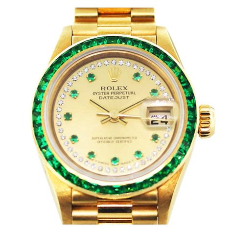 rolex emerald watch|rolex diamond watch price.